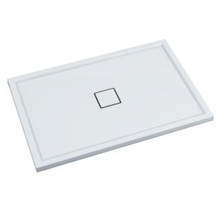 Schedline Brodzik kompozytowy Stabilsound Plus® Erida 90x120x5 cm, prostokątny, Gwarancja 15 lat